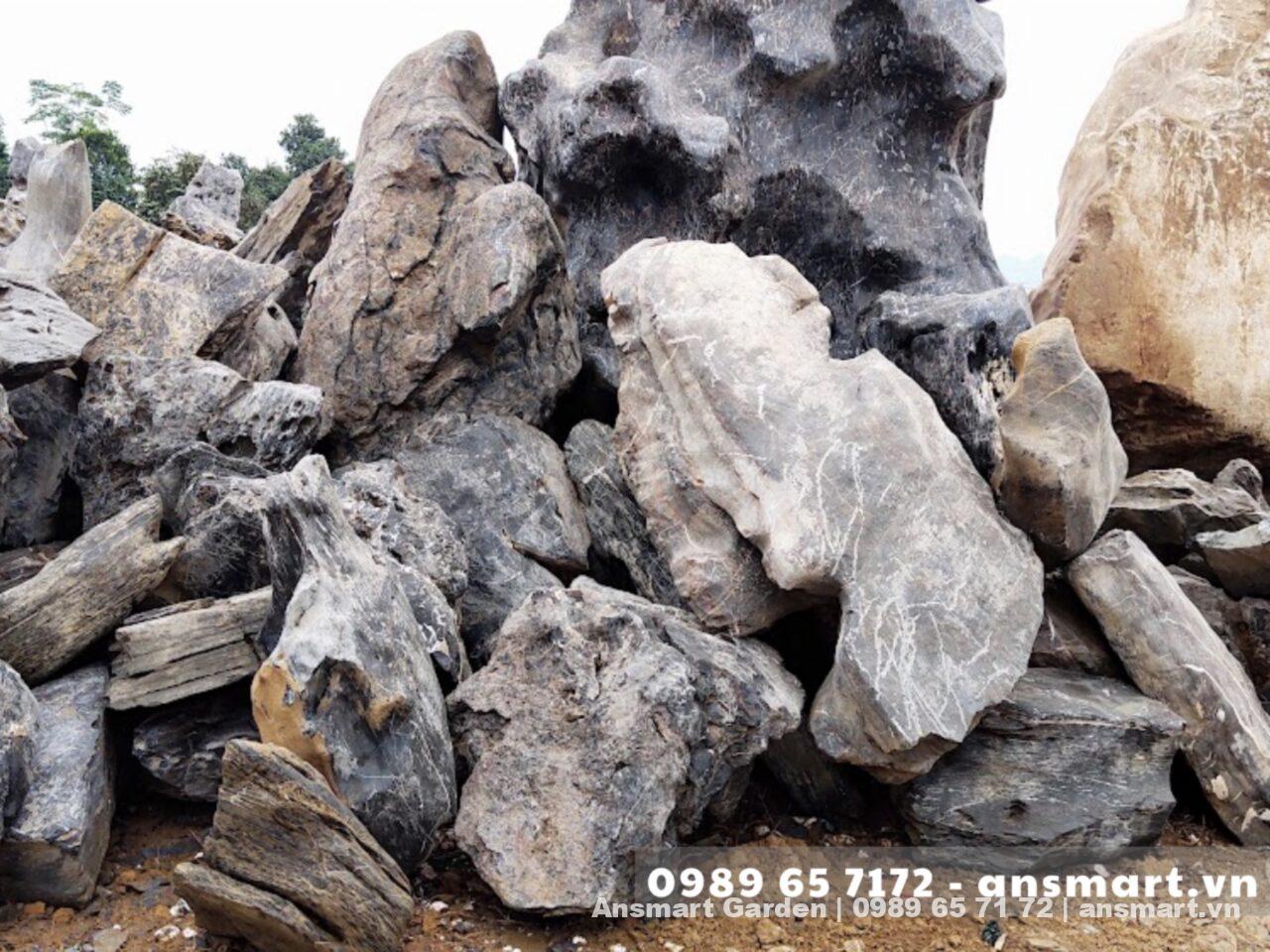 Giá đá lũa đen, Đá lũa tại Ninh Bình, Các loại đá làm hồ cá koi