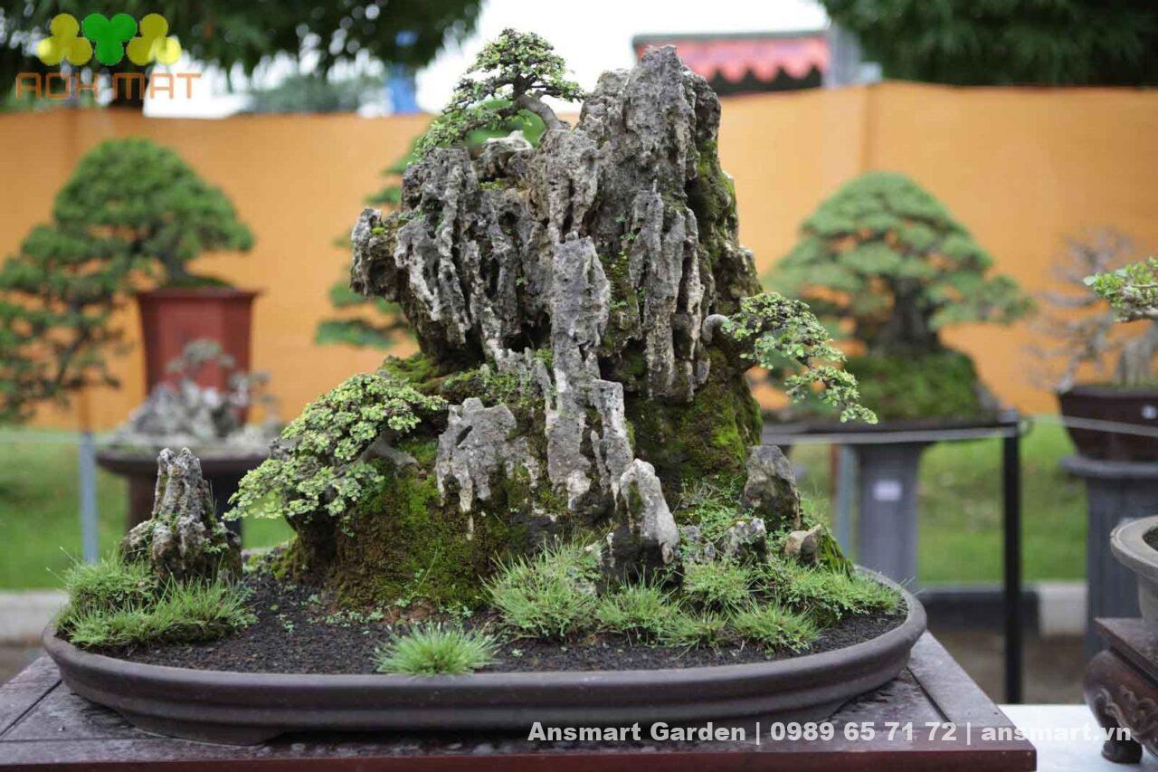 HÒN NON BỘ ĐẸP MINI hòn non bộ mini