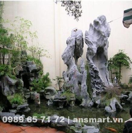 CÁC THẾ HÒN NON BỘ Hòn non bộ có thế độc phong đẹp, Các thế hòn non bộ, cách dựng hòn non bộ