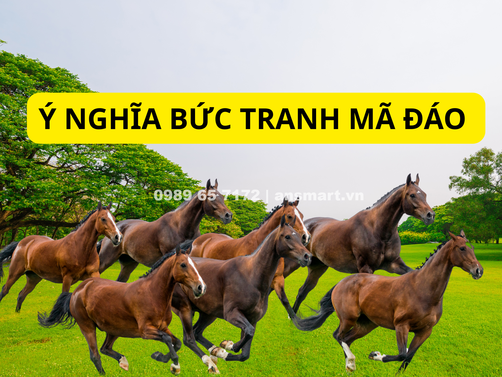 Khám phá ý nghĩa bức tranh mã đáo thành công ý nghĩa bức tranh mã đáo