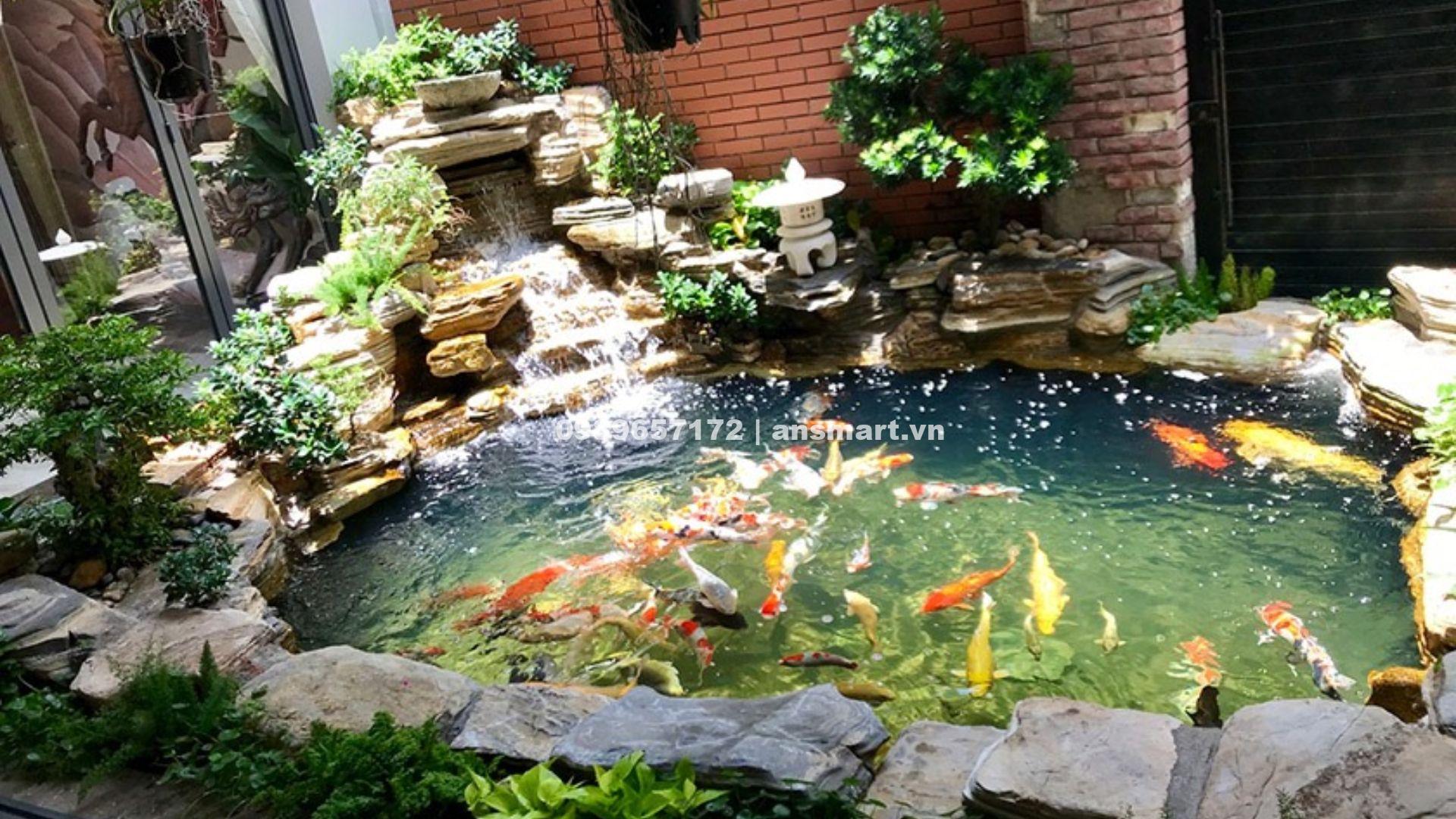 Hệ thống Lọc Nước Hồ Cá Koi: Bí quyết cho một hồ cá trong vắt, khỏe mạnh he thong loc nuoc ho ca