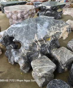 Bàn đá tự nhiên nguyên khối Hà Nội